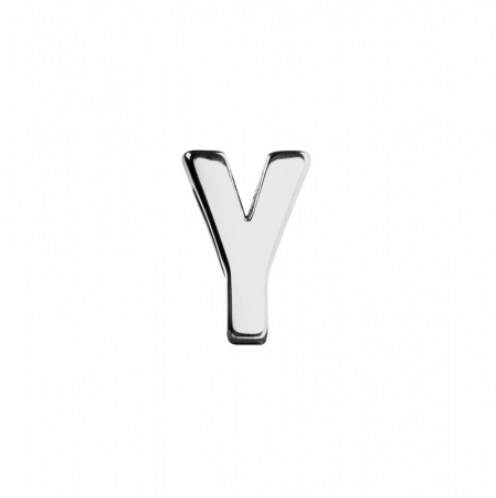 Элемент брелка-конструктора «Буква Y» купить с нанесением логотипа оптом на заказ в интернет-магазине Санкт-Петербург
