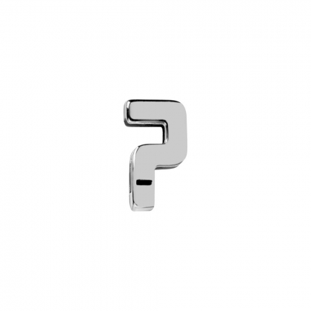 Элемент брелка-конструтора «Знак вопроса» купить с нанесением логотипа оптом на заказ в интернет-магазине Санкт-Петербург