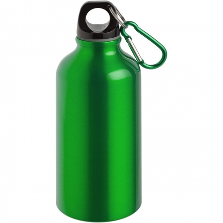 Бутылка для спорта Re-Source, зеленая, уценка купить с нанесением логотипа оптом на заказ в интернет-магазине Санкт-Петербург