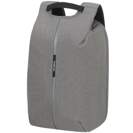 Рюкзак для ноутбука Securipak, серый купить с нанесением логотипа оптом на заказ в интернет-магазине Санкт-Петербург
