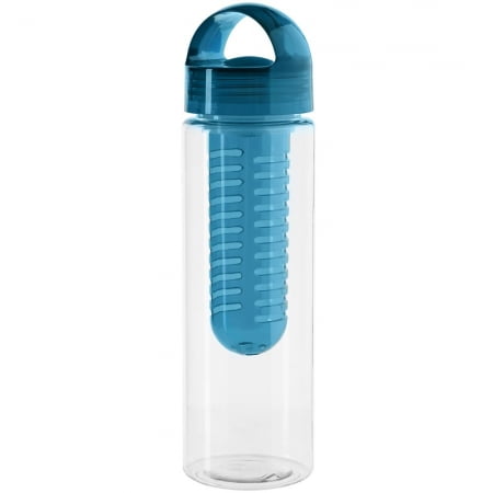 Бутылка для воды Good Taste, синяя купить с нанесением логотипа оптом на заказ в интернет-магазине Санкт-Петербург
