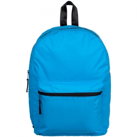 Рюкзак Manifest Color из светоотражающей ткани, синий, уценка купить с нанесением логотипа оптом на заказ в интернет-магазине Санкт-Петербург
