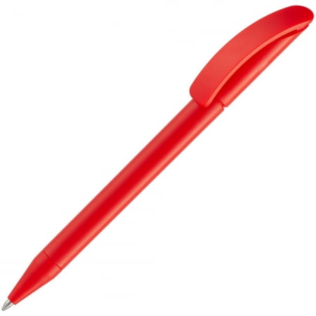 Ручка шариковая Prodir DS3 TMM, красная матовая купить с нанесением логотипа оптом на заказ в интернет-магазине Санкт-Петербург