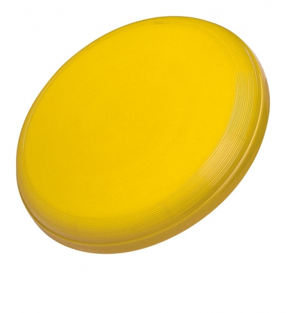 Летающая тарелка-фрисби Yukon, желтая купить с нанесением логотипа оптом на заказ в интернет-магазине Санкт-Петербург
