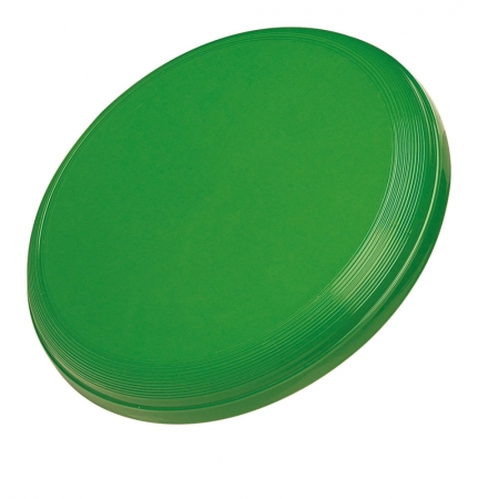 Летающая тарелка-фрисби Yukon, зеленая купить с нанесением логотипа оптом на заказ в интернет-магазине Санкт-Петербург