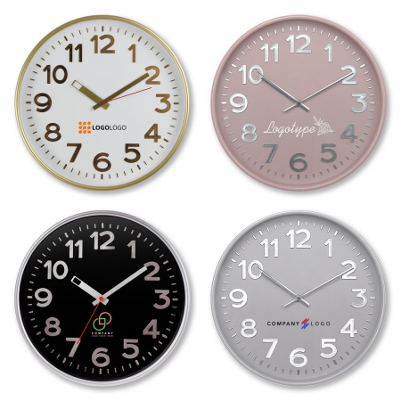 Часы настенные Alivio на заказ купить с нанесением логотипа оптом на заказ в интернет-магазине Санкт-Петербург