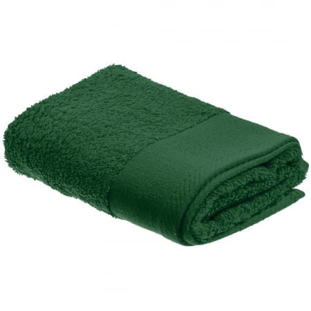 Полотенце Odelle, малое, зеленое купить с нанесением логотипа оптом на заказ в интернет-магазине Санкт-Петербург