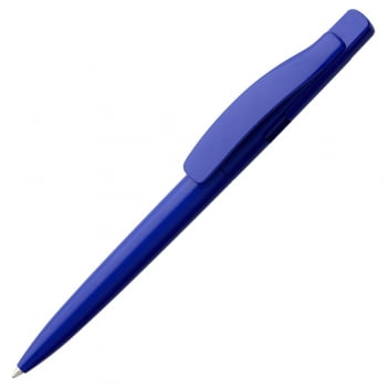 Ручка шариковая Prodir DS2 PPP, синяя купить с нанесением логотипа оптом на заказ в интернет-магазине Санкт-Петербург