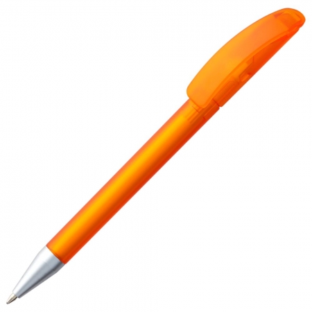 Ручка шариковая Prodir DS3 TFS, оранжевая, уценка купить с нанесением логотипа оптом на заказ в интернет-магазине Санкт-Петербург