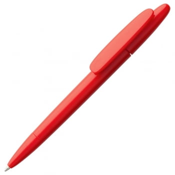 Ручка шариковая Prodir DS5 TPP, красная купить с нанесением логотипа оптом на заказ в интернет-магазине Санкт-Петербург