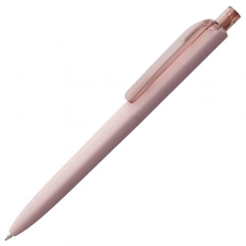 Ручка шариковая Prodir DS8 PRR-T Soft Touch, розовая купить с нанесением логотипа оптом на заказ в интернет-магазине Санкт-Петербург