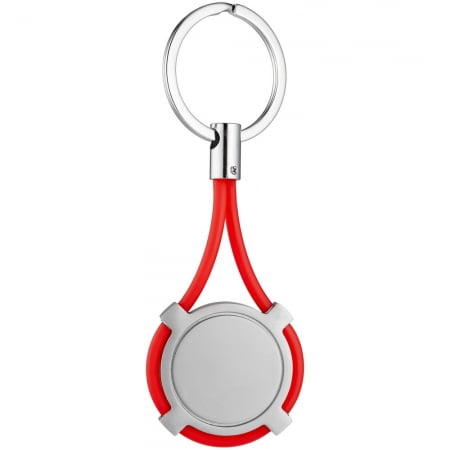 Брелок Rotund, красный купить с нанесением логотипа оптом на заказ в интернет-магазине Санкт-Петербург