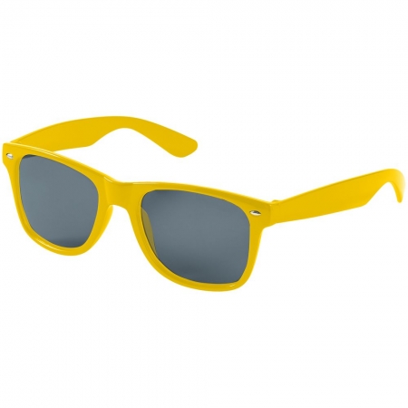 Очки солнцезащитные Sundance, желтые купить с нанесением логотипа оптом на заказ в интернет-магазине Санкт-Петербург
