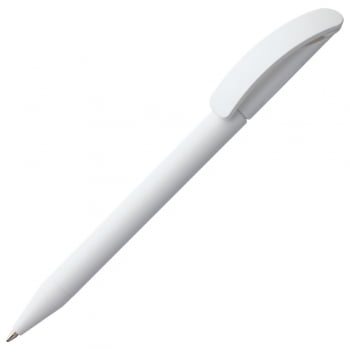 Ручка шариковая Prodir DS3 TMM-X, белая купить с нанесением логотипа оптом на заказ в интернет-магазине Санкт-Петербург
