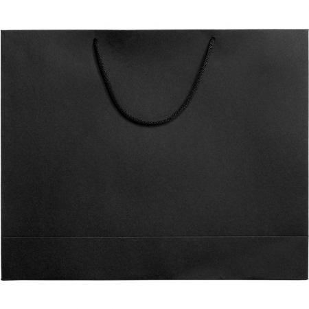 Пакет Ample L, черный, уценка купить с нанесением логотипа оптом на заказ в интернет-магазине Санкт-Петербург