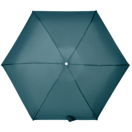 Складной зонт Alu Drop S, 4 сложения, автомат, синий (индиго) купить с нанесением логотипа оптом на заказ в интернет-магазине Санкт-Петербург