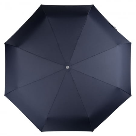 Складной зонт Alu Drop S Golf, 3 сложения, автомат, синий купить с нанесением логотипа оптом на заказ в интернет-магазине Санкт-Петербург