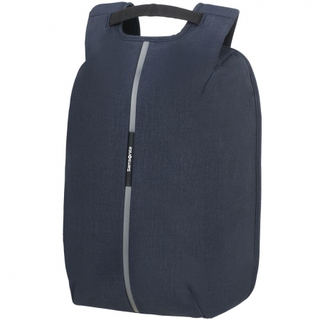 Рюкзак для ноутбука Securipak, темно-синий купить с нанесением логотипа оптом на заказ в интернет-магазине Санкт-Петербург