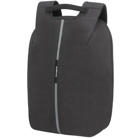 Рюкзак для ноутбука Securipak, черный купить с нанесением логотипа оптом на заказ в интернет-магазине Санкт-Петербург